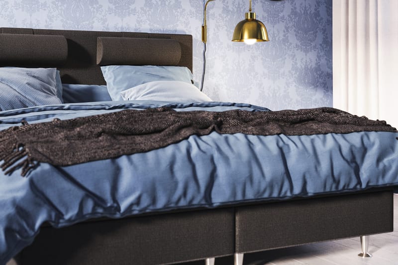 Meja Sengepakke 160x200 - Svart med nakkepute - Møbler - Senger - Kontinentalsenger