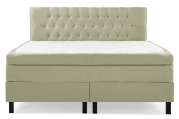 Komplett Sengepakke Olivia 160x200 Diamant Sengegavl Grønn
