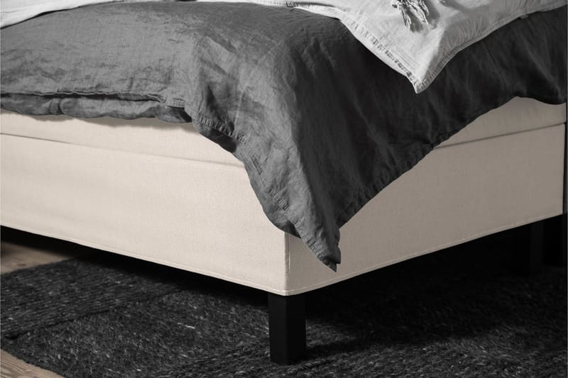 Komplett Sengepakke Olivia 180x200 Diamant Sengegavl Beige - Lateks - Komplett sengepakke - Kontinentalsenger