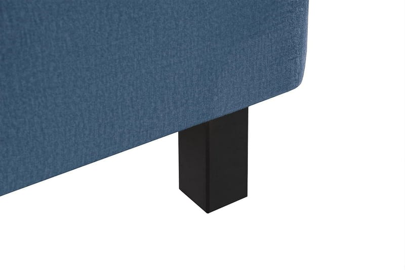 Princess Kontinentalseng 120x200cm - Mørkeblå/Fløyel - Møbler - Senger - Enkeltsenger