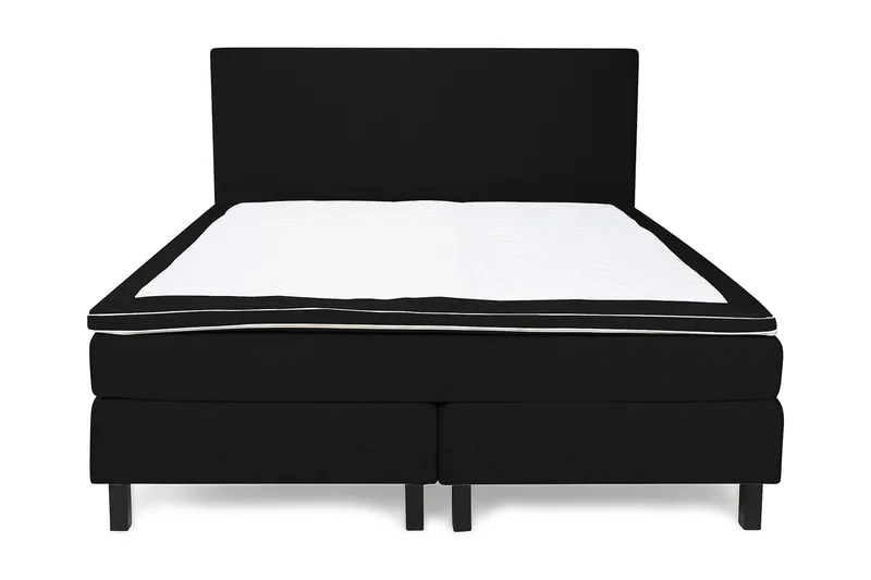 Princess Kontinentalseng, 180x200 Svart