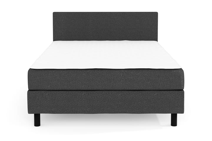 Komplett Sengepakke Rocky 120x200 - Mørkegrå - Komplett sengepakke - Kontinentalsenger - Dobbeltsenger