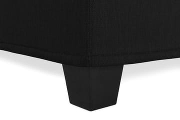 Samantha kontinentalseng 160x200 cm - Svart - Møbler - Senger - Kontinentalsenger