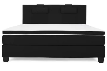 Samantha kontinentalseng 160x200 cm - Svart - Møbler - Senger - Kontinentalsenger