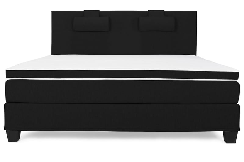 Samantha kontinentalseng 160x200 cm - Svart - Møbler - Senger - Kontinentalsenger