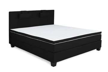 Samantha kontinentalseng 160x200 cm - Svart - Møbler - Senger - Kontinentalsenger