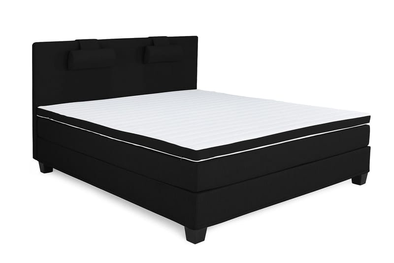 Samantha kontinentalseng 160x200 cm - Svart - Møbler - Senger - Kontinentalsenger