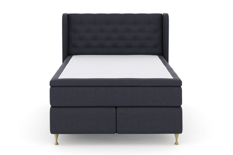 Select No 5 Komplett Sengepakke 160x200 Fast Lateks - Blå/Gullben - Møbler - Senger - Kontinentalsenger