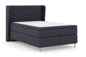 Select No 5 Komplett Sengepakke 160x200 Fast Lateks - Blå/Gullben - Møbler - Senger - Kontinentalsenger
