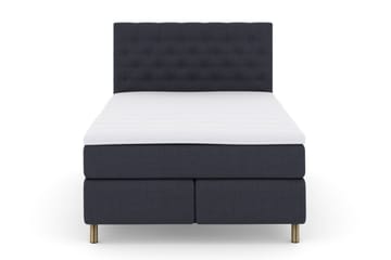 Select No 5 Komplett Sengepakke 160x200 Fast Lateks - Blå/Kobberben - Møbler - Senger - Kontinentalsenger