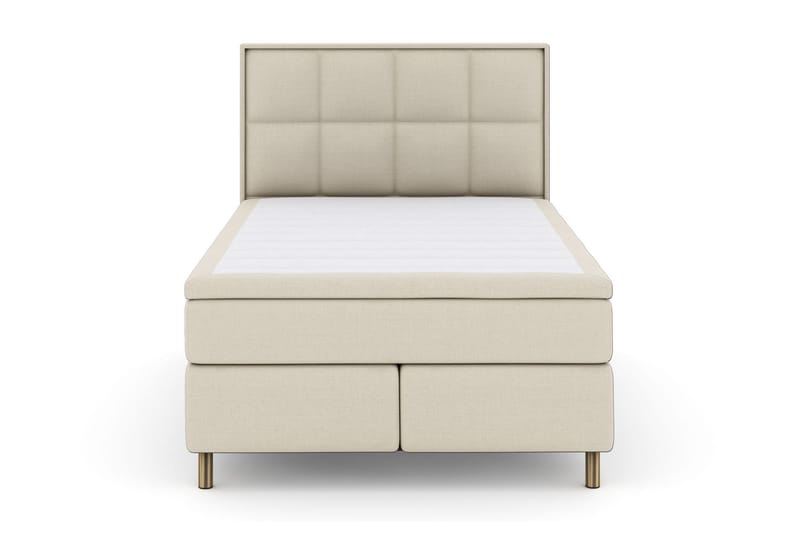 Select No 5 Komplett Sengepakke 160x200 Fast Watergel, Beige/Kobberben