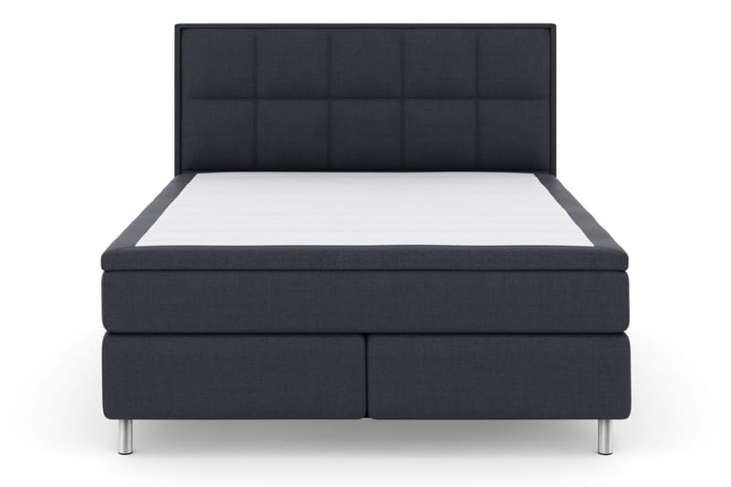 Select No 5 Komplett Sengepakke 180x200 Fast/Medium Lateks, Blå/Metallben
