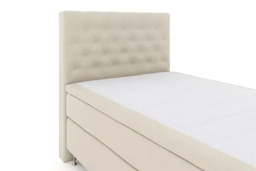 Select No 6 Komplett Sengepakke 120x200 Fast Memory/Pocket - Beige/Sølvben - Møbler - Senger - Enkeltsenger