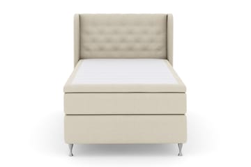 Sengegavl med Sider 120 cm - Beige