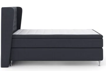 Select No 6 Komplett Sengepakke 120x200 Fast Watergel - Blå/Sølvben - Møbler - Senger - Enkeltsenger