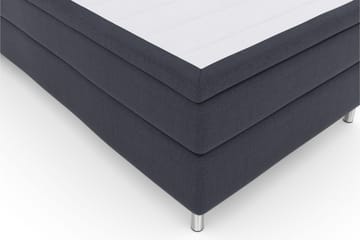 Select No 6 Komplett Sengepakke 120x200 Medium Lateks/Memory - Blå/Metallben - Møbler - Senger - Enkeltsenger
