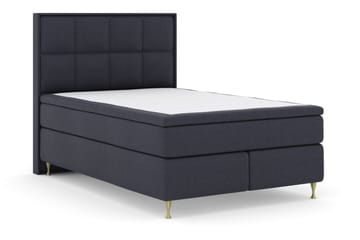 Select No 6 Komplett Sengepakke 140x200 Fast Lateks/Memory - Blå/Gullben - Møbler - Senger - Kontinentalsenger
