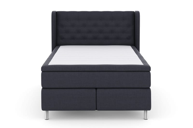 Select No 6 Komplett Sengepakke 140x200 Fast Watergel - Blå/Metallben - Møbler - Senger - Kontinentalsenger