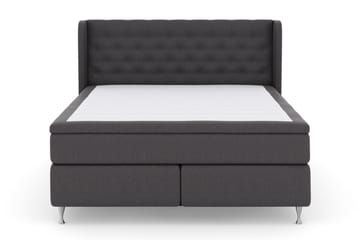 Sengegavl med Sider 160 cm - Mørkegrå