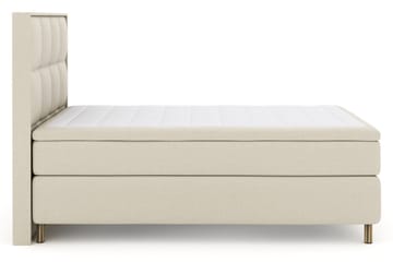 Select No 6 Komplett Sengepakke 160x200 F/M Lateks/Memory - Beige/Kobberben - Møbler - Senger - Kontinentalsenger
