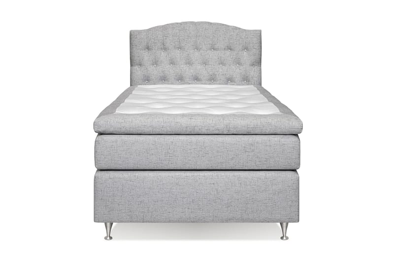 Sengepakke Abelie 120x200 Medium - Lysgrå - Møbler - Senger - Kontinentalsenger