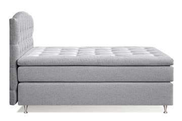 Sengepakke Abelie 120x200 Medium - Lysgrå - Møbler - Senger - Kontinentalsenger