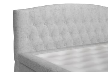 Sengepakke Abelie 120x200 Medium - Lysgrå - Møbler - Senger - Kontinentalsenger