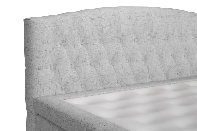 Sengepakke Abelie 120x200 Medium - Lysgrå - Møbler - Senger - Kontinentalsenger