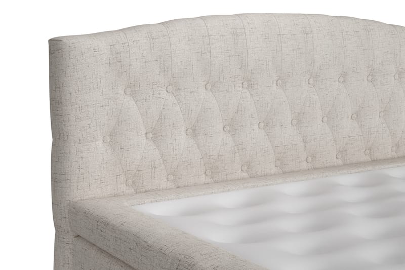 Sengepakke Abelie 140x200 Fast - Beige - Kontinentalsenger - Komplett sengepakke