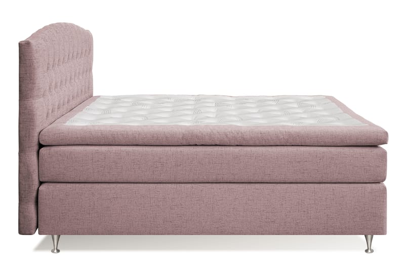 Sengepakke Abelie 180x200 Fast - Rosa - Kontinentalsenger - Dobbeltsenger - Komplett sengepakke