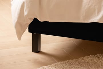 Sengepakke Nayaka 150x200 Memorymadrass - Glatt gavl Svart - Møbler - Senger - Kontinentalsenger