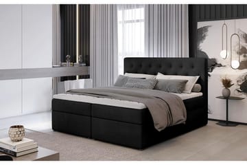 Sengepakke Nottawa 180x200 cm - Grå - Møbler - Senger - Komplett sengepakke