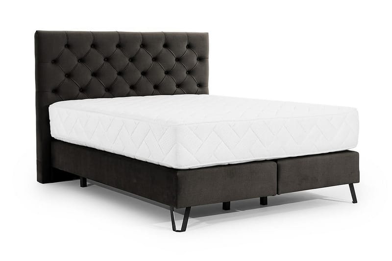 Sengepakke Rammeseng Kazuto 140x200 cm - Brun - Møbler - Senger - Komplett sengepakke