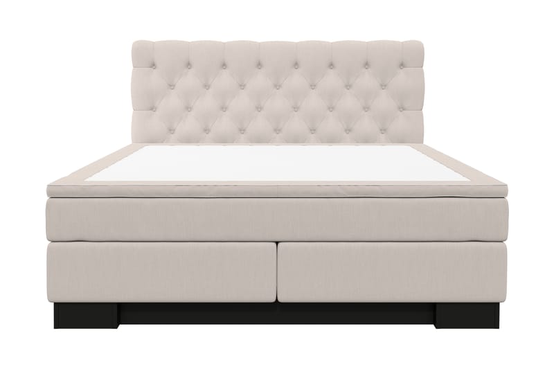 Sengepakke Romance Luxury 160x210 - Beige - Kontinentalsenger - Dobbeltsenger - Komplett sengepakke