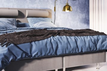 Sengepakke Sofia 120x200 Lysegrå - Møbler - Senger - Kontinentalsenger