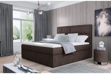 Sengepakke Varrains 180x200 cm - Brun - Møbler - Senger - Komplett sengepakke