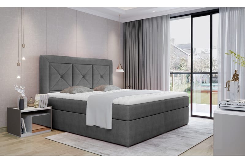 Sidria Sengepakke 140x200 cm, Grå