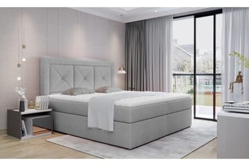 Sidria Sengepakke 140x200 cm - Grå - Møbler - Senger - Komplett sengepakke