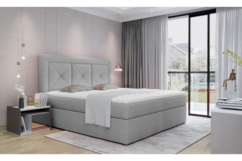 Sidria Sengepakke 160x200 cm, Grå