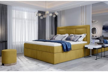 Vivera Sengepakke 180x200 cm - Grå - Møbler - Senger - Komplett sengepakke