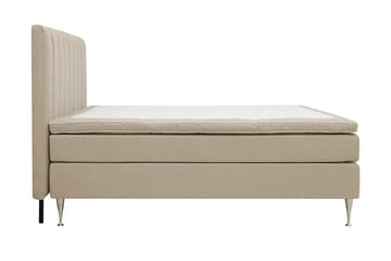 Komplett Sengpakke Hilton High 160x200 cm - Beige - Møbler - Senger - Kontinentalsenger