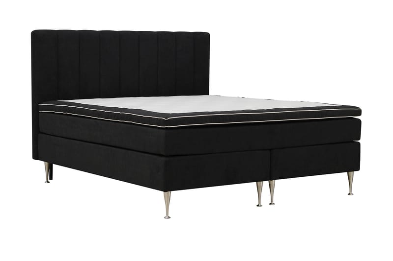 Komplett Sengpakke Hilton High 180x200 cm - Antrasitt - Møbler - Senger - Kontinentalsenger