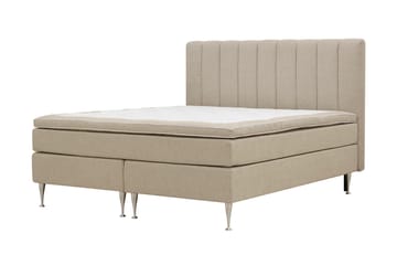Komplett Sengpakke Hilton High 180x200 cm - Beige - Møbler - Senger - Kontinentalsenger