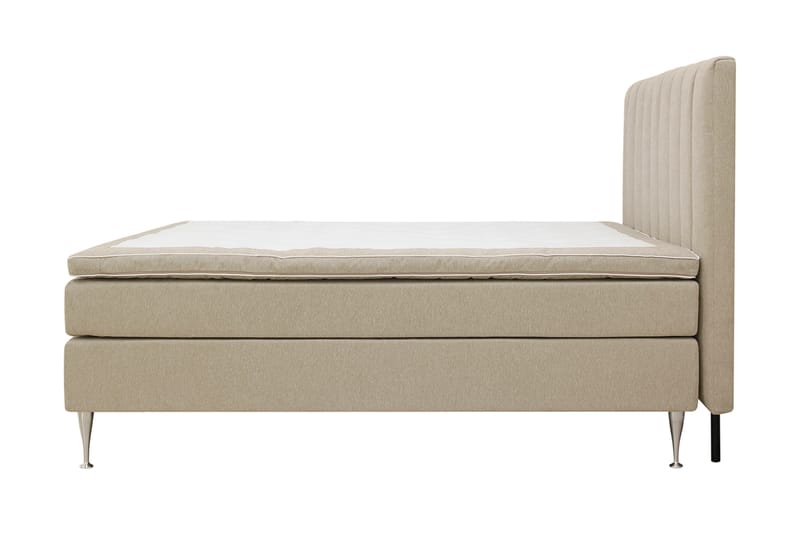 Komplett Sengpakke Hilton High 180x200 cm - Beige - Møbler - Senger - Kontinentalsenger