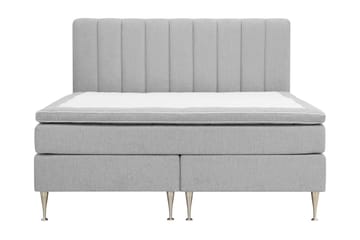 Komplett Sengpakke Hilton High 180x200 cm - Grå - Møbler - Senger - Kontinentalsenger