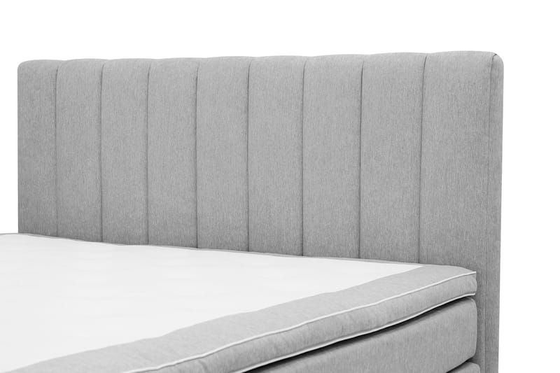 Komplett Sengpakke Hilton High 180x200 cm - Grå - Møbler - Senger - Kontinentalsenger