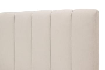 Komplett Sengpakke Hilton High 180x200 cm - Lys beige - Møbler - Senger - Kontinentalsenger