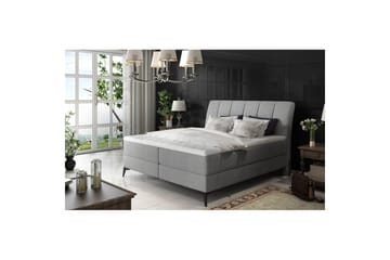 Kontinentalseng Eltap Aderito - 140x200 cm, Sawana 21, Sawana 21 Pasy 2, Grå - Møbler - Senger - Kontinentalsenger