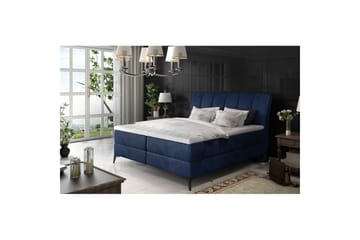 Kontinentalseng Eltap Aderito - 160x200 cm, Monolith 77, Blå - Møbler - Senger - Kontinentalsenger