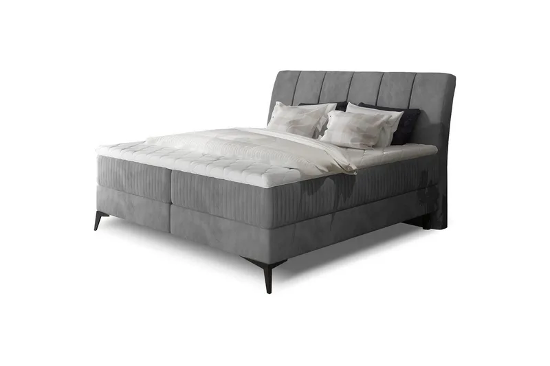 Kontinentalseng Eltap Aderito, 180x200 cm, Jasmine 90, Grå